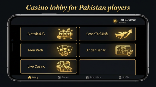 Lobby view of PKZ88 for Pakistan users - 4
